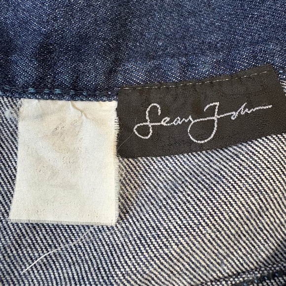 Sean John Denim Collection Blue Jeans Mens 42/28 Baggy Carpenter Style Pants - Picture 4 of 12